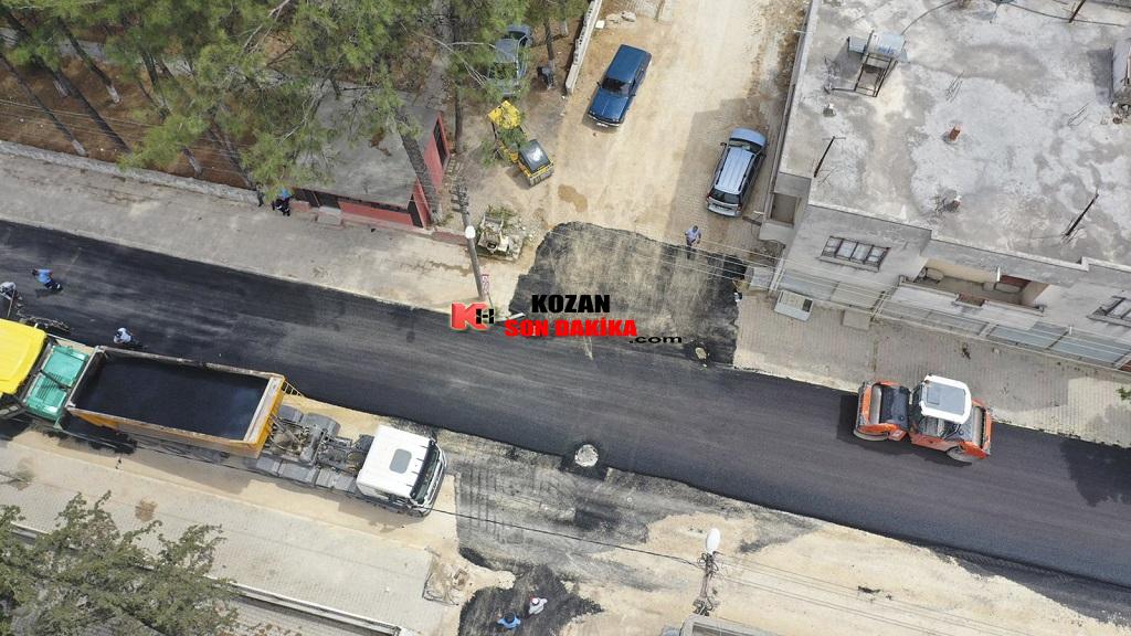 İmamoğlu'nda asfalt çalışmaları evam ediyor