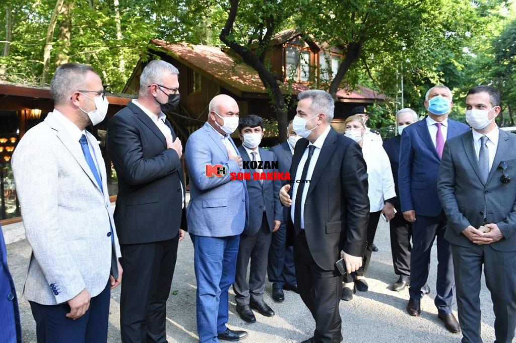 Vali Elban İlçe Belediye Başkanlarıyla Bir Araya Geldi