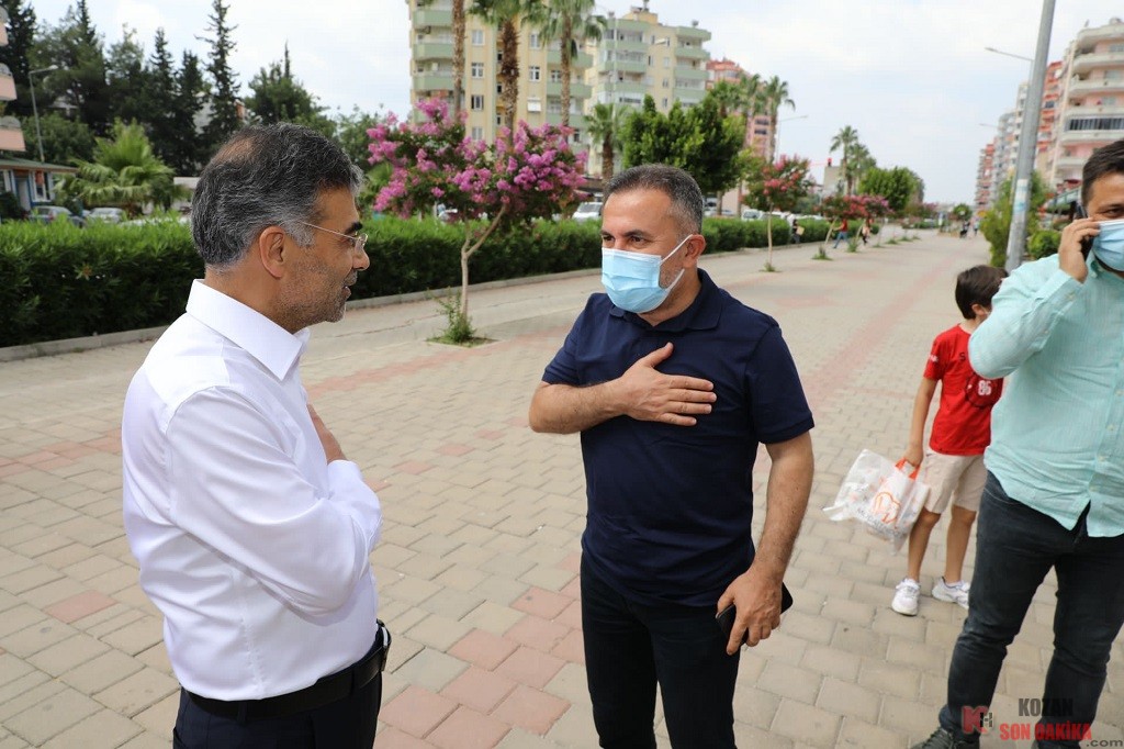 Adana Milletvekili Dağlı Kozan’da esnaf ve gençleri dinledi