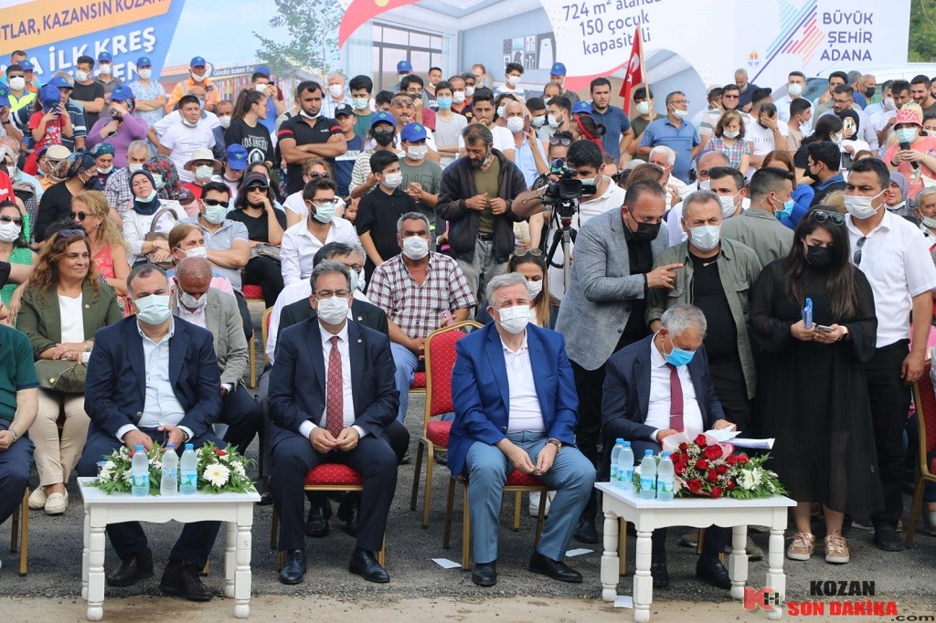 Büyükşehir Belediye Başkanlarından Kozan’da Temel Atma Töreni