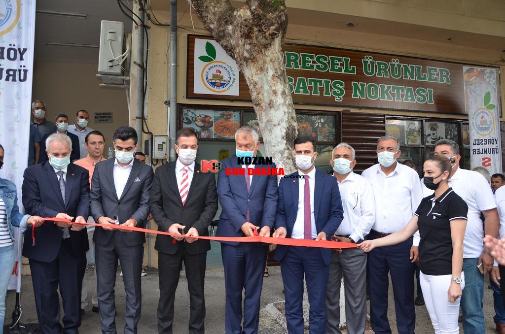 Kozan’da Yöresel Ürünler Satış Ofisi açıldı