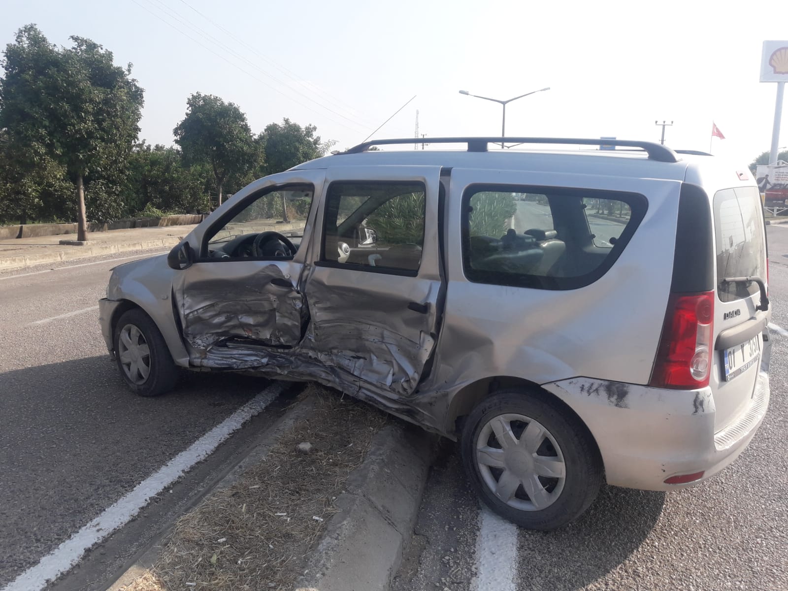 Kozan’da Trafik Kazası 1 Yaralı