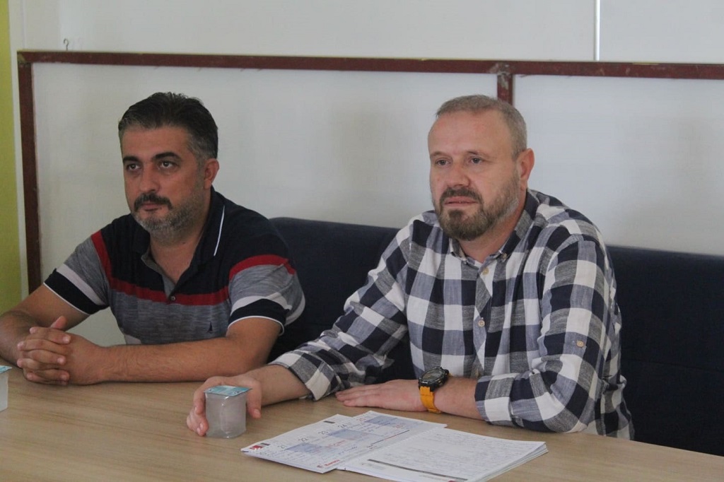 Kozanspor FK Yeni Yönetimi Basınla Bir Araya Geldi