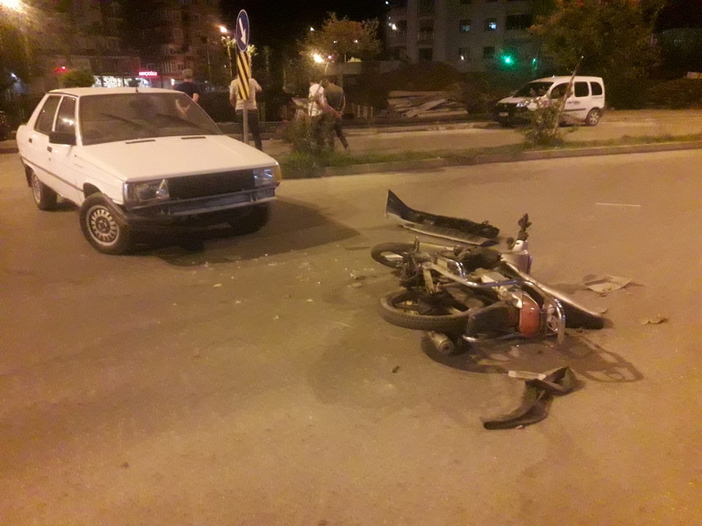 Kozan’da meydana gelen trafik kazasında 1 kişi yaralandı