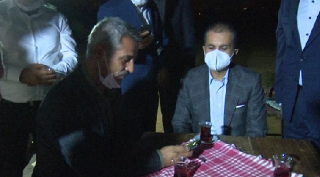 Cumhurbaşkanı Recep Tayyip Erdoğan, İYİ Parti’li Türkkan’ın küfür ettiği şehit ailesinden Ahmet Gümren’le görüştü