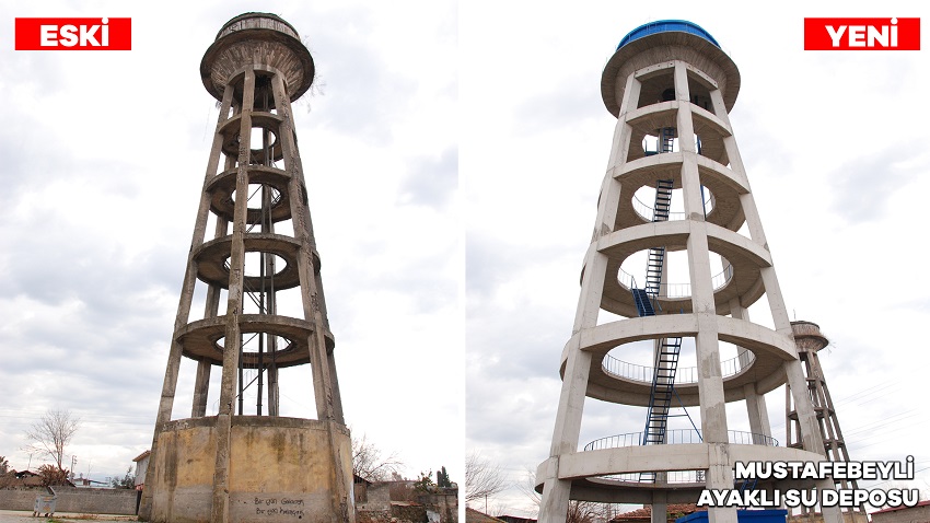 ASKİ, Kozan-Adana genelinde 69 adet yeni içme suyu deposu inşa etti