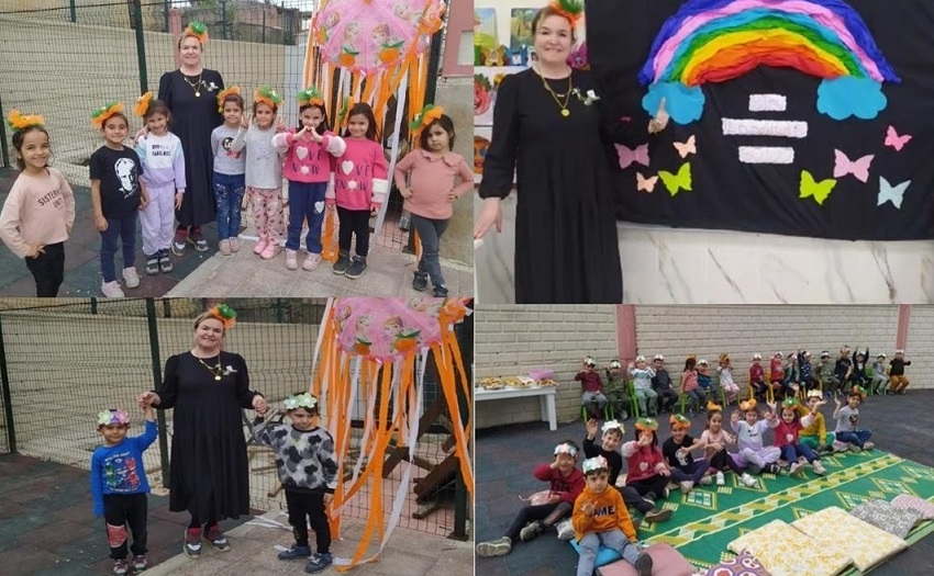 Şaban Ata İlkokulu Ana sınıfı Öğrencileri Portakal Çiçeği Karnavalı'nı Kutlamaya Devam Ediyor