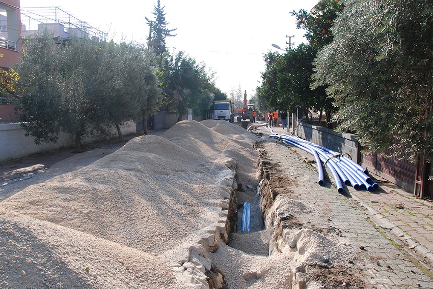 Adana genelinde 383 bin metre asbestli boru değiştirildi