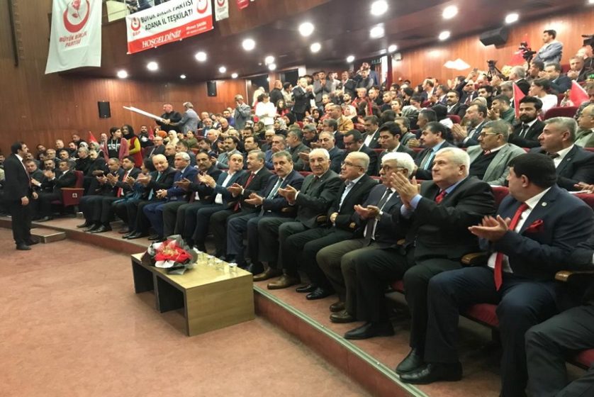 Ahmet Şahin Kongreye Katılan Delegelerin Tamamının Oyunu Alarak Yeniden BBP Adana İl Başkanlığına Seçildi