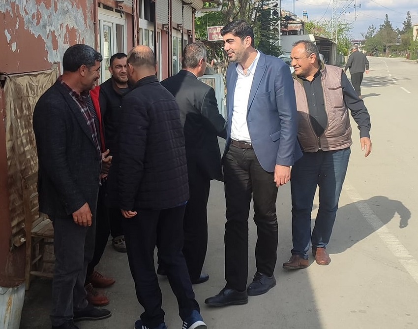 Büyük Birlik Partisi Adana Millet Vekili  Adayı Gürdal Topal Gece Gündüz Sahada