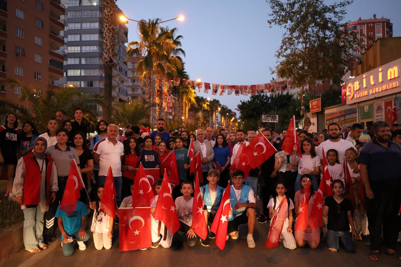15 Temmuz Demokrasi ve Milli Birlik Günü, Tüm Türkiye’de Olduğu Gibi İlçemiz Kozan’da da Coşku ve Heyecanla Tekrar Anıldı.