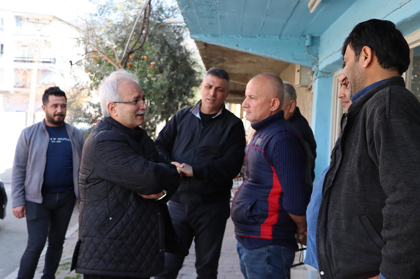 PALMİYE CADDESİ'NDEN ÖZGAN'A TAM DESTEK