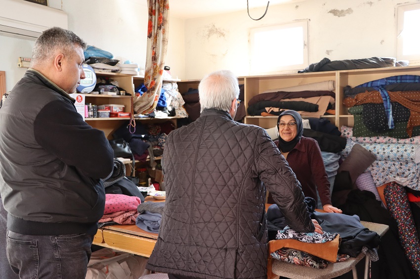 PALMİYE CADDESİ'NDEN ÖZGAN'A TAM DESTEK