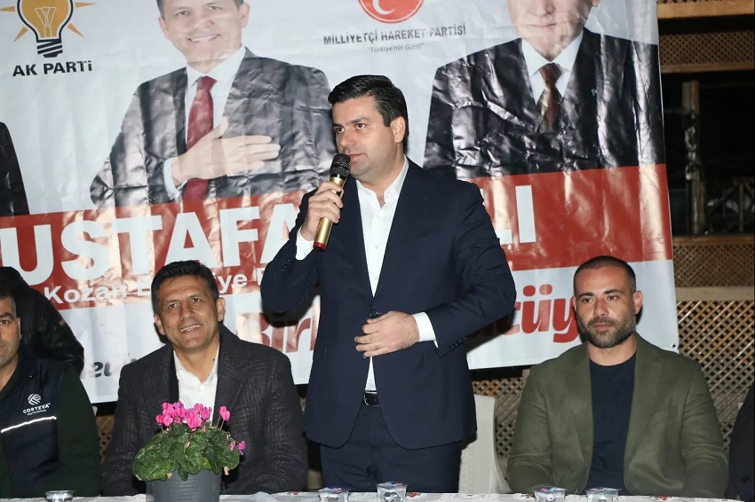 AK Parti Kozan İlçe Başkanı Polat KAYA Cumhur İttifakı'nın Kozan'da Tek Bir Belediye Başkan Adayı Var Oda Mustafa ATLI
