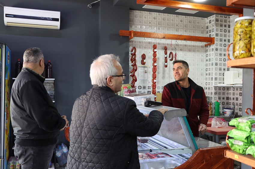 PALMİYE CADDESİ'NDEN ÖZGAN'A TAM DESTEK