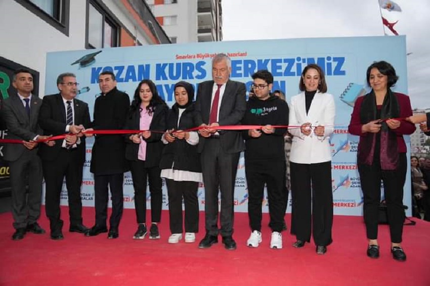 Sudiye Gizem Aksoylu’nun da Katıldığı Kozan Kurs Merkezi Açıldı
