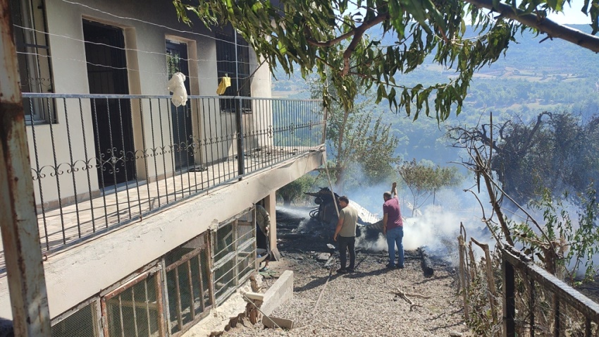 Köseli Mahallesi’nde Orman Yangını