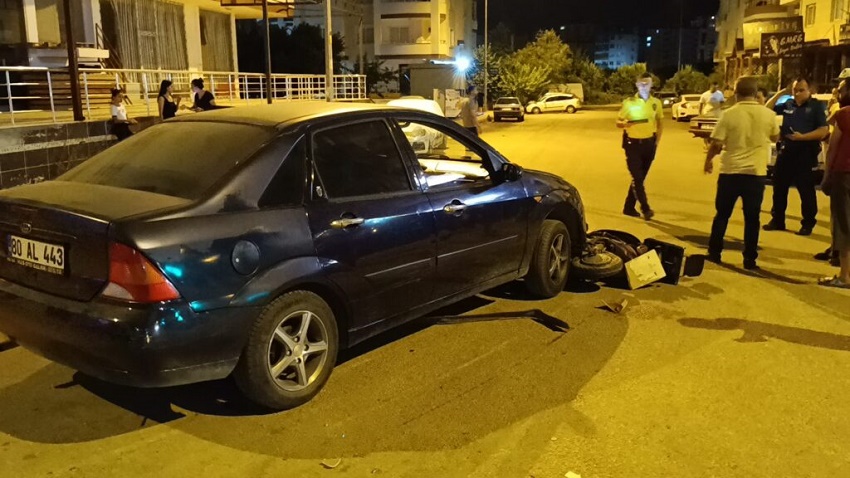 Kozan’da Trafik Kazası :1 Kişi Yaralandı