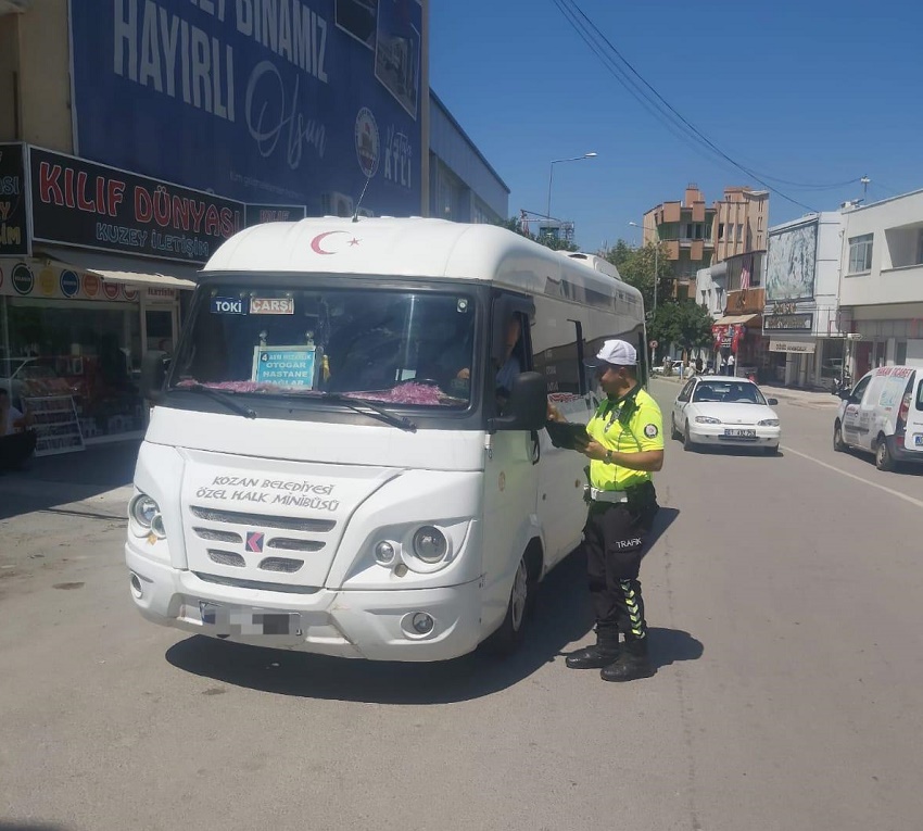 Kozan'da Güven Uygulamaları Kapsamında Şok Uygulamalar