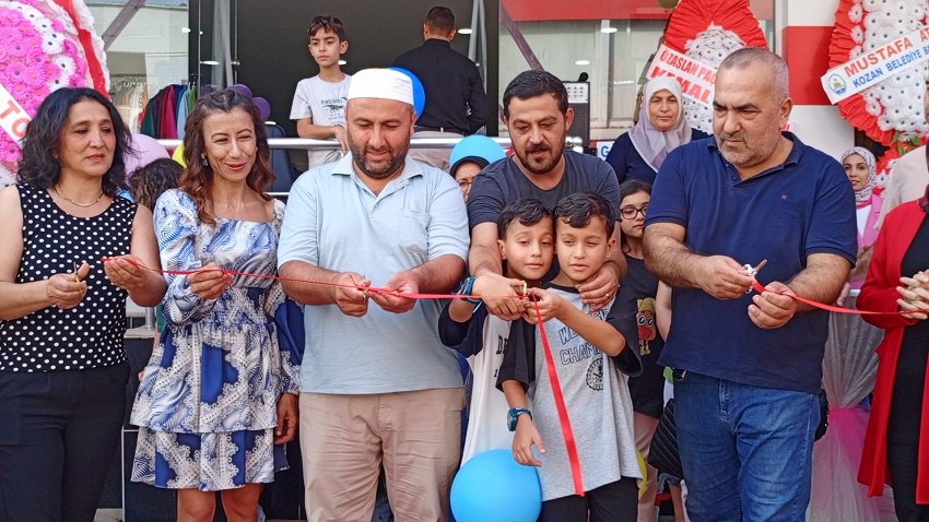 Masal giyim Kozanda Yeni Yerinde Görkemli Bir Törenle Açıldı