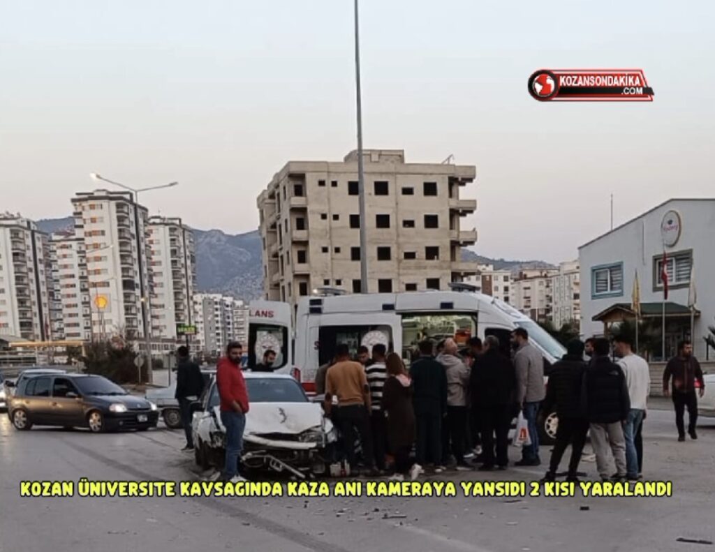 Üniversite Kavşağında Kaza Anı Kameraya Yansıdı 2 kişi Yaralandı.  

Kaza, Çevreyolu Üniversite Kavşağında meydana geldi. 01 HE 011 plakalı hafif ticari araca ile 01 AIL 293 plakalı otomobil çarpıştı.Çarpışmanın etkisiyle her iki araç sürücüsü de yaralandı.  

Haber verilmesi üzerine olay yerine Sağlık ve Polis ekipleri sevk edildi. Yaralılara ilk müdahale sağlık ekipleri tarafından yapılırken yaralılar ambulanslarla Kozan Devlet Hastanesi'ne kaldırılırarak tedavi altına alındı. 

Kozan Devlet Hastanesi'nde tedavi altına alınan Buğurcan Y. ve Serdar M. Hayati tehlikesinin bulunmadığı öğrenilirken polis kaza ile ilgili çalışma başlattı. 

Kazayı gören mahalle sakini Harun İnceler "Burada defalarca Kaza oluyor buraya yetkililerin acil bir önlem alması gerekiyor. " dedi.