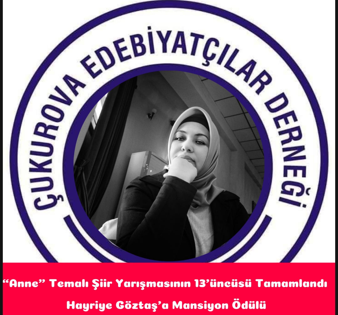 “Anne” Temalı Şiir Yarışmasının 13’üncüsü Tamamlandı: Hayriye Göztaş’a Mansiyon Ödülü