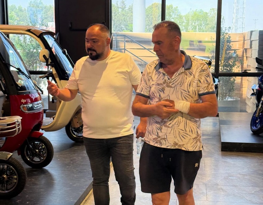 Harun Abdullah Baysal’dan Arora Motosiklet Fabrikasına Ziyaret