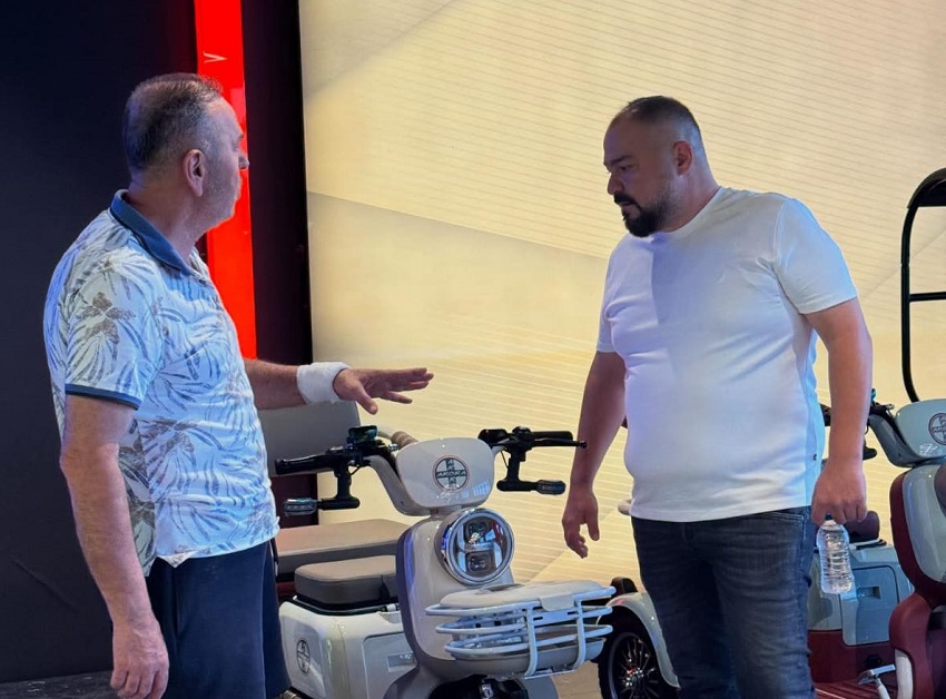 Harun Abdullah Baysal’dan Arora Motosiklet Fabrikasına Ziyaret