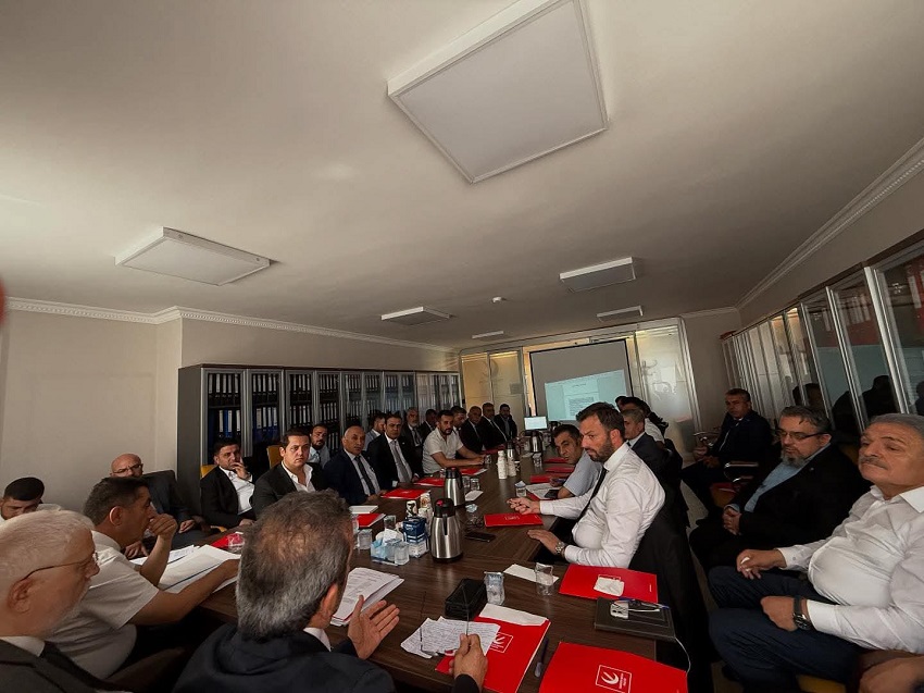 Yeniden Refah Partisi Sosyal İşler İl Başkanları Toplantısı Genel Merkezde Gerçekleştirildi
