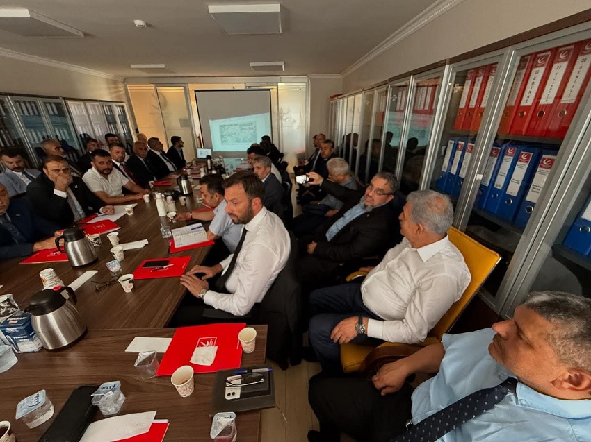 Yeniden Refah Partisi Sosyal İşler İl Başkanları Toplantısı Genel Merkezde Gerçekleştirildi