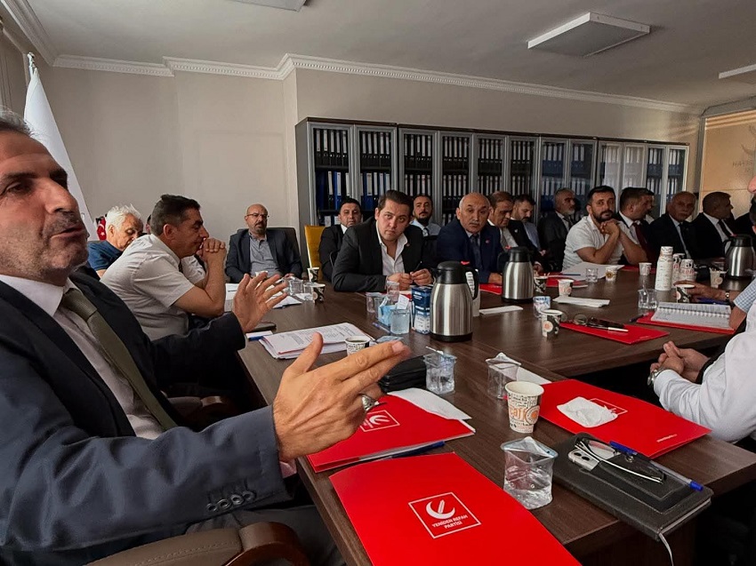 Yeniden Refah Partisi Sosyal İşler İl Başkanları Toplantısı Genel Merkezde Gerçekleştirildi