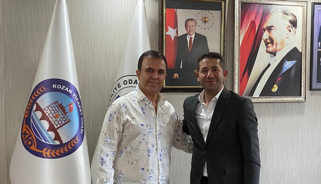 FEKE BELEDİYE BAŞKANI CÖMERT ÖZEN’DEN KOZAN TİCARET ODASINA ZİYARET