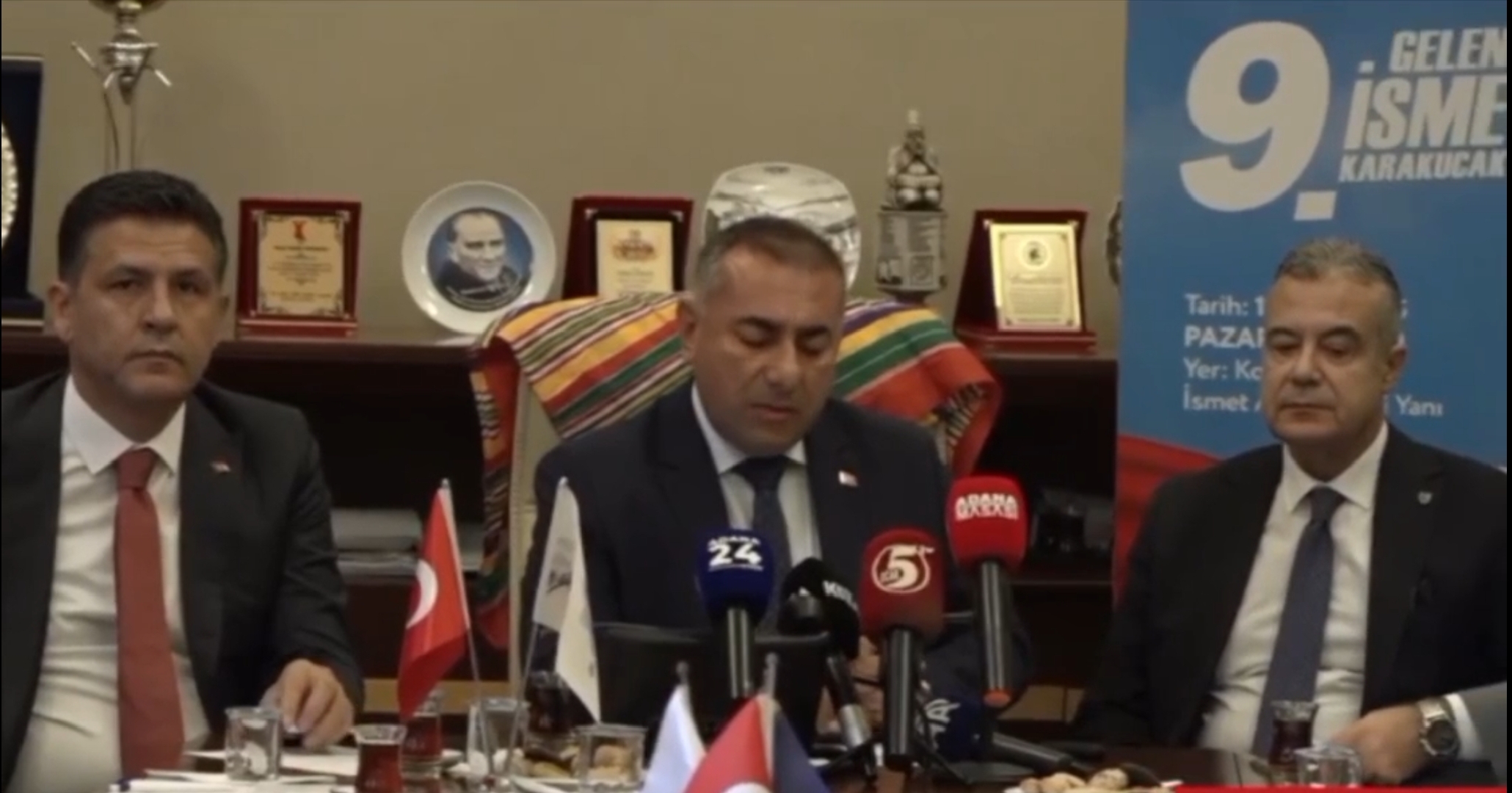 İsmet Atlı Karakucak Güreşleri Öncesi Basın Toplantısı Adana’da Gerçekleşti