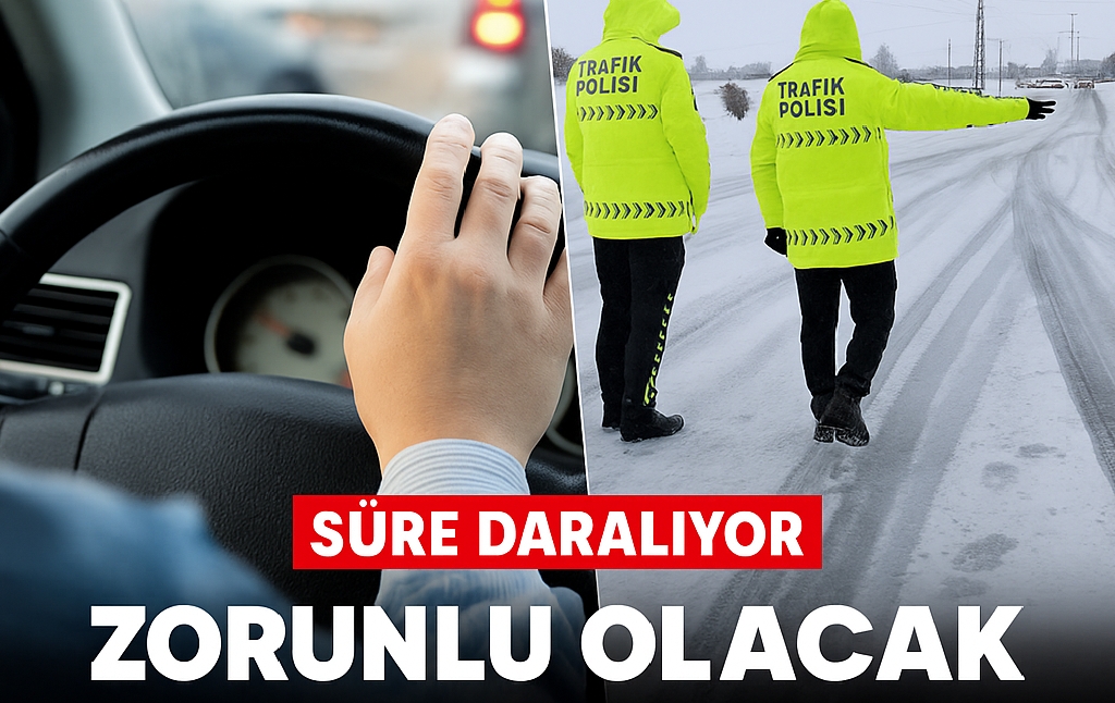 KIŞ LASTİĞİ ZORUNLULUĞU BAŞLIYOR