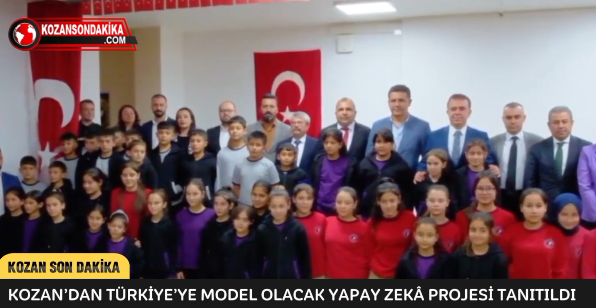 KOZAN’DAN TÜRKİYE’YE MODEL OLACAK YAPAY ZEKÂ PROJESİ TANITILDI