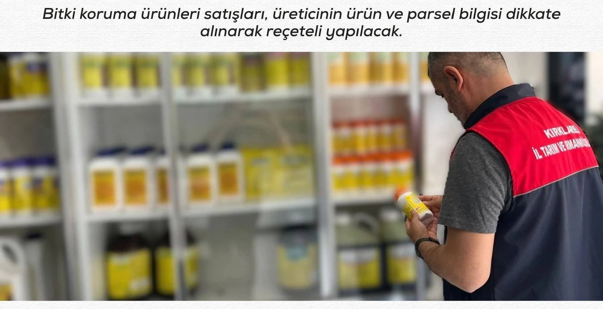 B-Reçete Sistemi Başlıyor: Bitki Koruma Ürünlerinde Yeni Dönem