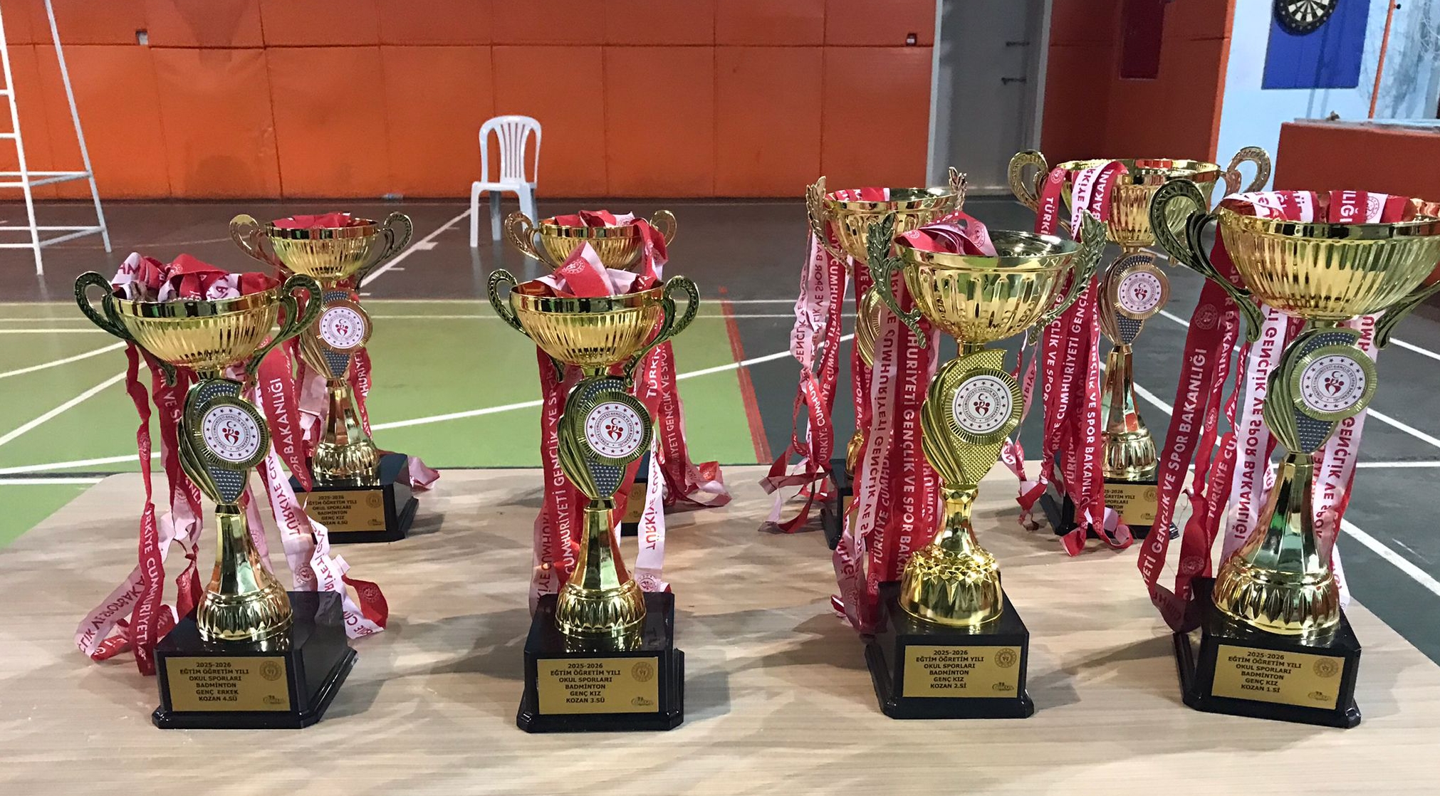 2025–2026 Okul Sporları Gençler Badminton Müsabakaları Sona Erdi