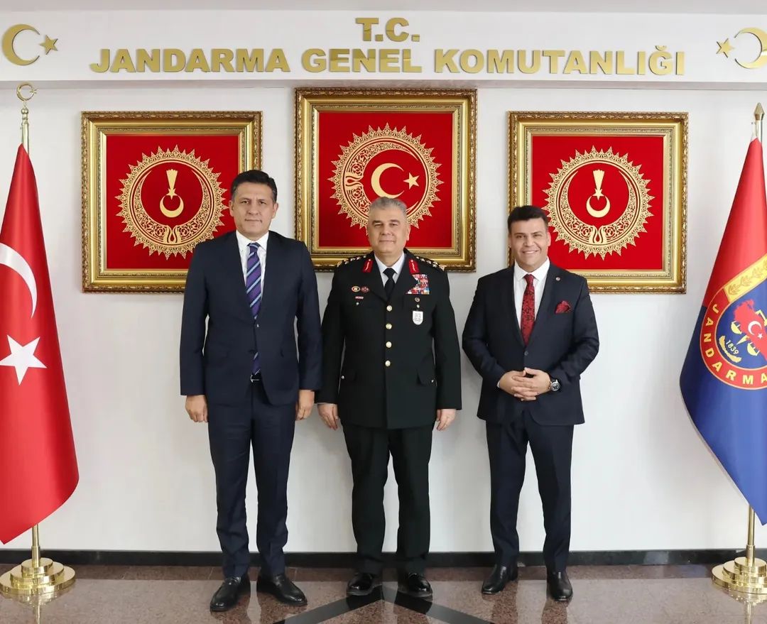 Başkan Mustafa Atlı’dan Jandarma Genel Komutanı Ali Çardakçı’ya Anlamlı Ziyaret