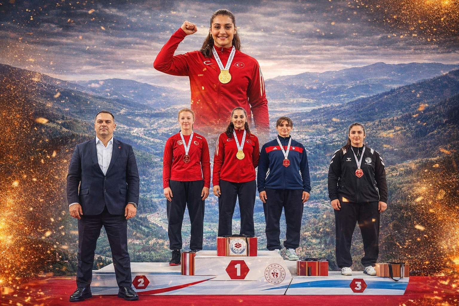 HATİCE NUR SARI TÜRKİYE ŞAMPİYONU OLDU