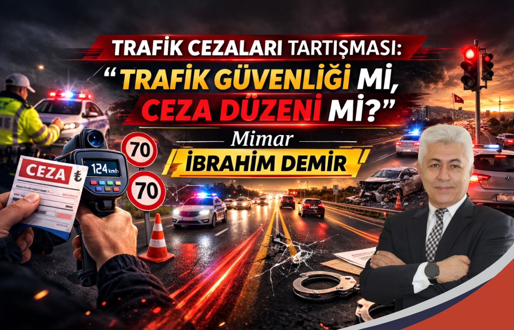 TRAFİK CEZALARI TARTIŞMASI: “TRAFİK GÜVENLİĞİ Mİ, CEZA DÜZENİ Mİ?”
