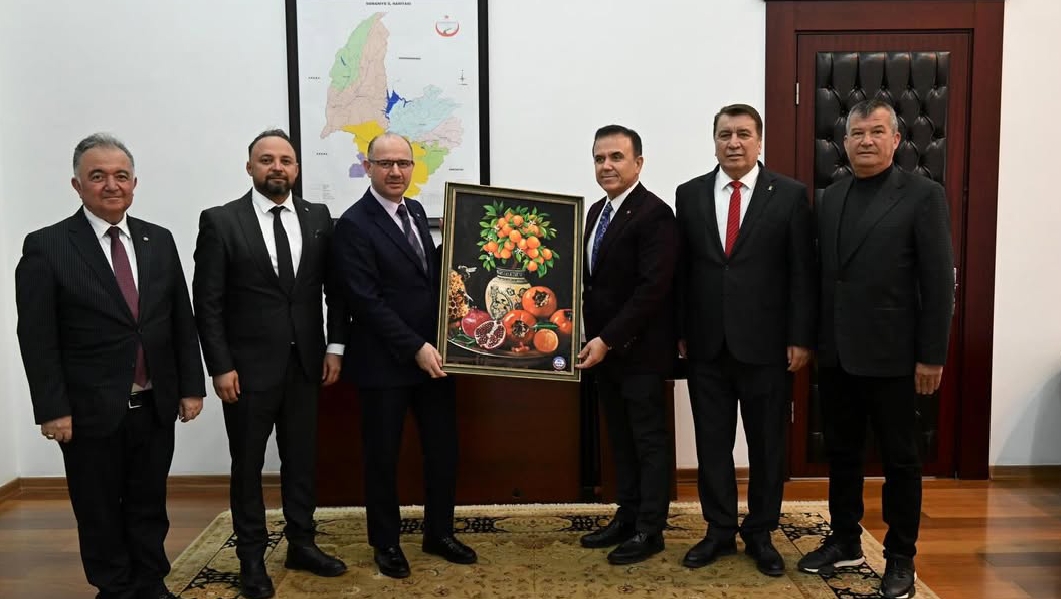 KOZAN TİCARET ODASI’NDAN OSMANİYE VALİSİ’NE NEZAKET ZİYARETİ