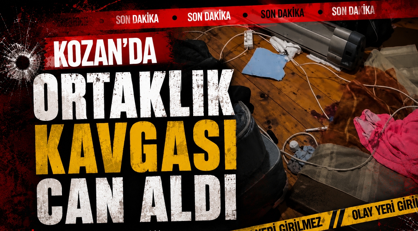 KOZAN’DA ORTAKLIK KAVGASI CAN ALDI