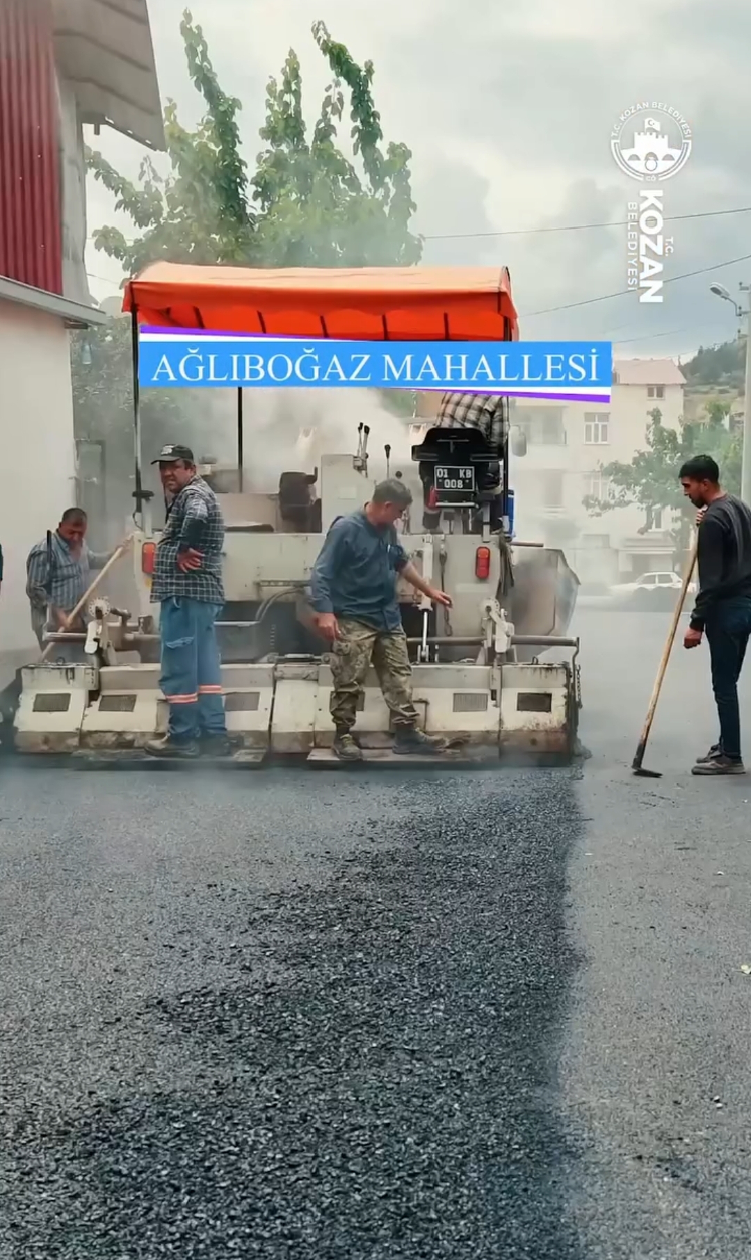 Kozan’da Yol ve Asfalt Seferberliği: "Gece Gündüz Sahadayız"