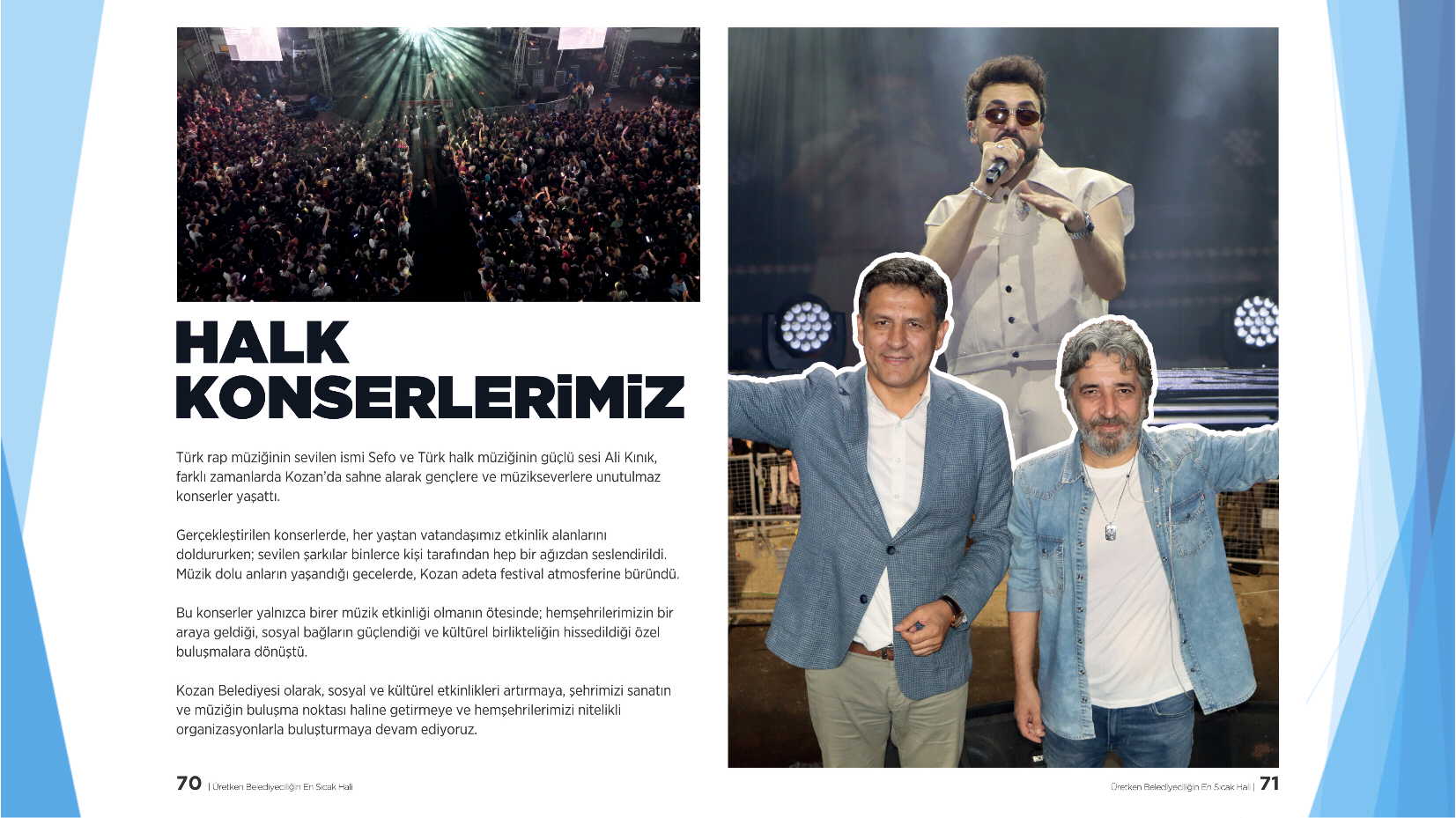 KOZAN BELEDİYESİ’NDE İKİ YILDA HİZMET ATAĞI