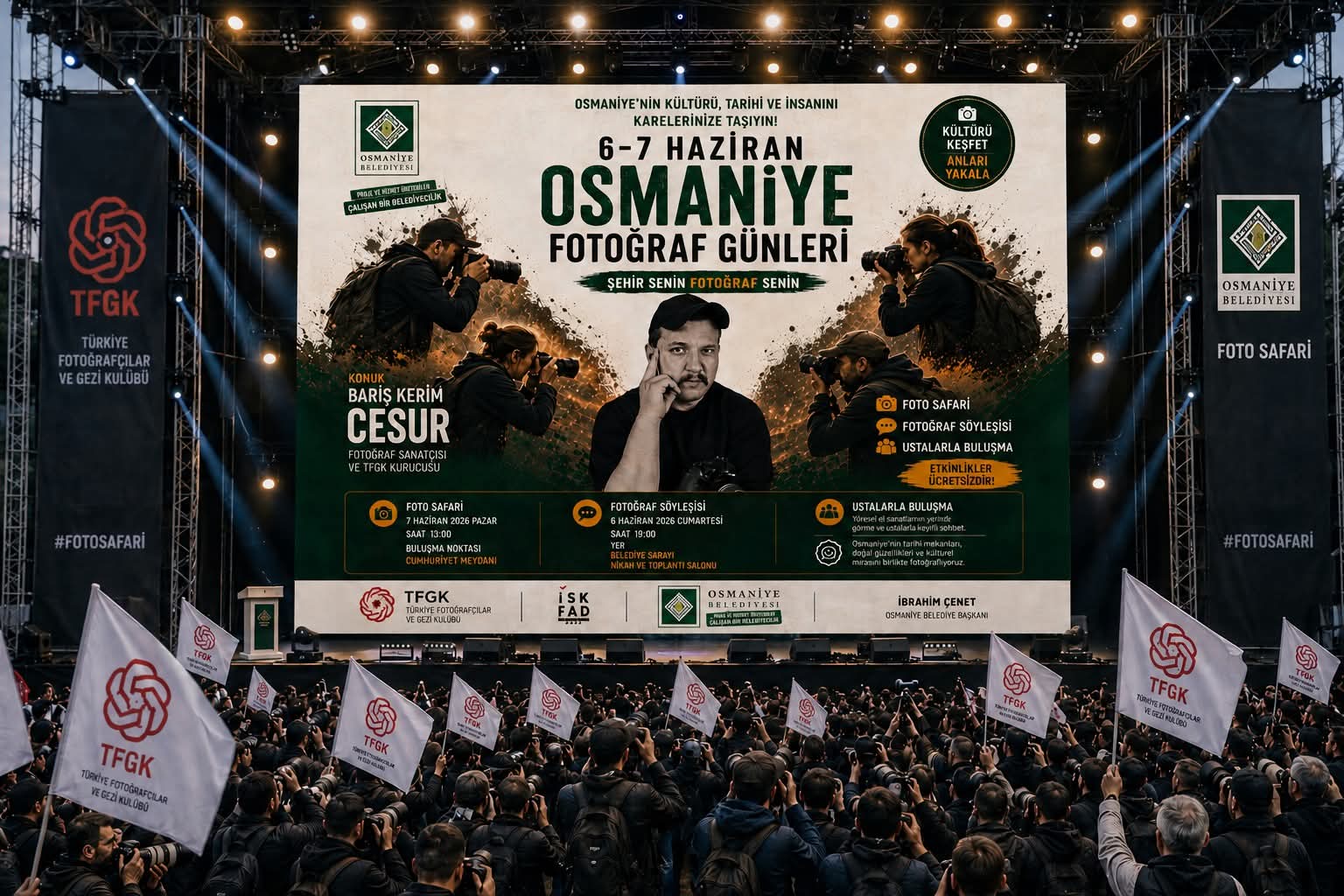 OSMANİYE FOTOĞRAF TUTKUNLARINI AĞIRLAMAYA HAZIRLANIYOR