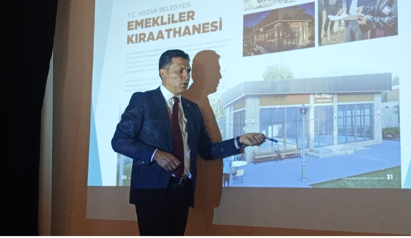MUSTAFA ATLI: “KOZAN’I ADIM ADIM YENİLİYORUZ