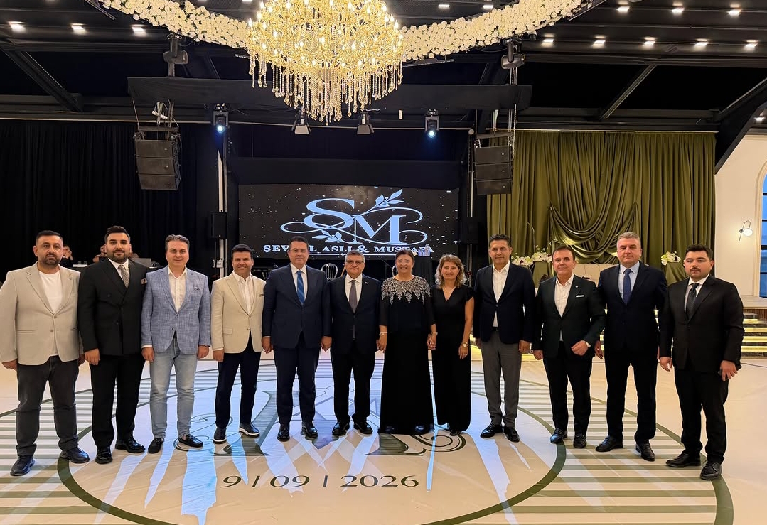 KOZAN HEYETİ, SİNOP VALİSİ MUSTAFA ÖZARSLAN’IN EVLADININ DÜĞÜNÜNE KATILDI