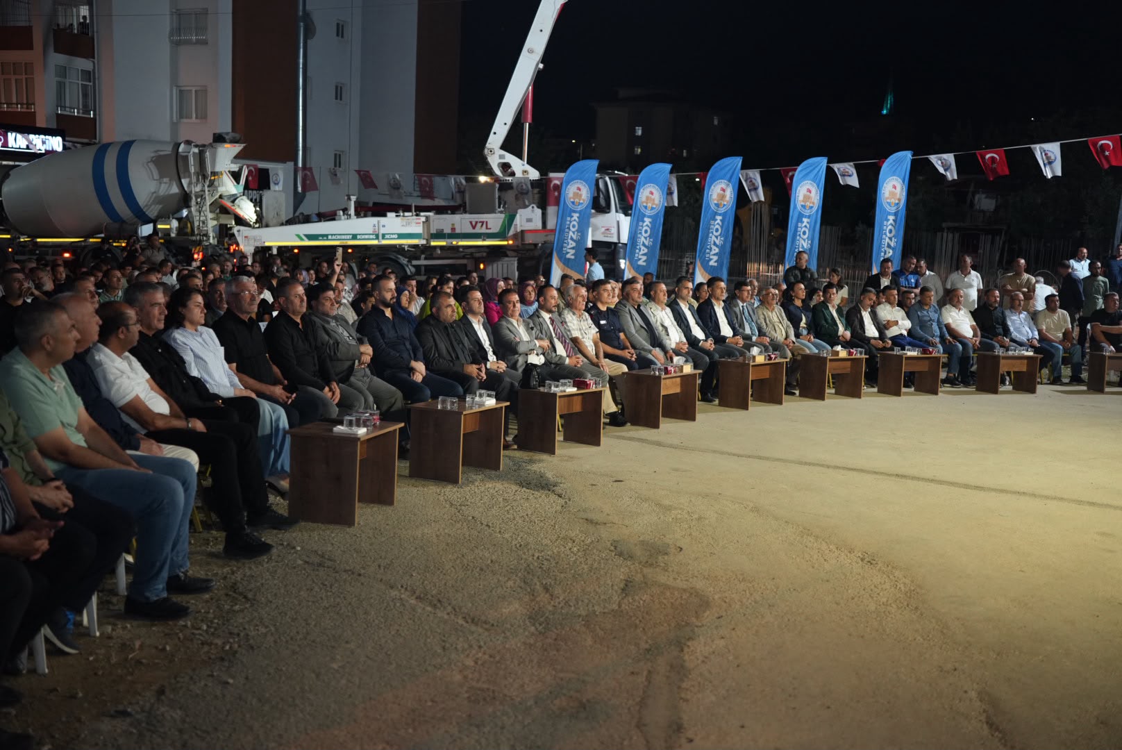 KOZAN’A BİR YILDA İKİNCİ TAZİYE EVİ! YENİ ESERİN TEMELİ ATILDI