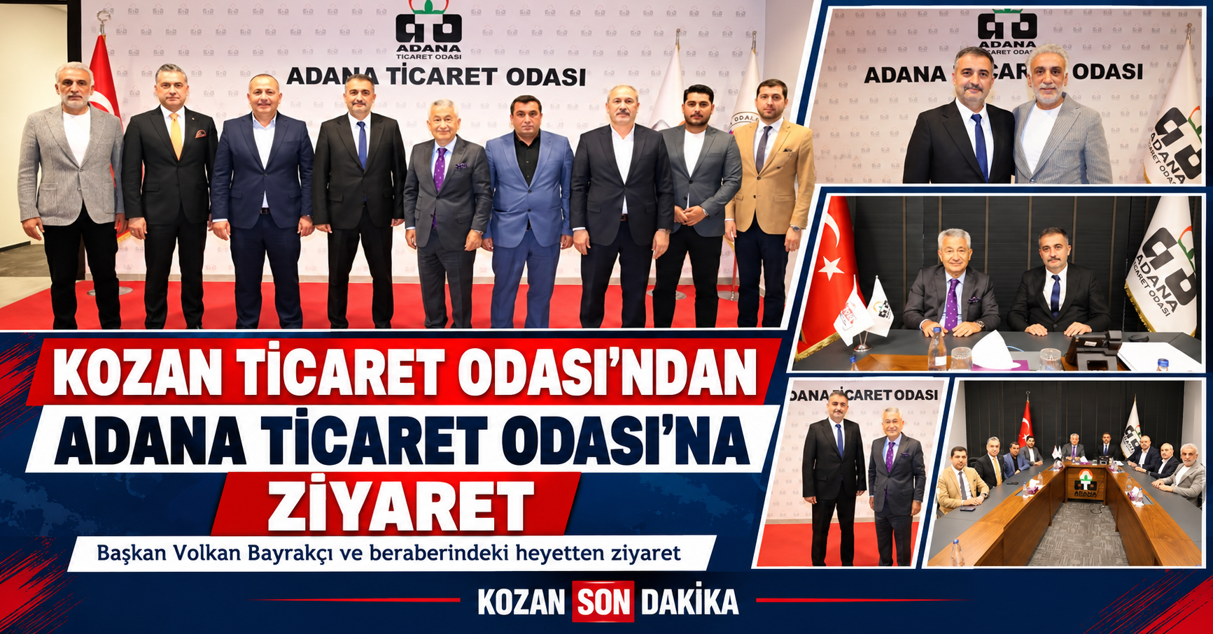 KOZAN TİCARET ODASI’NDAN ADANA TİCARET ODASI’NA ZİYARET